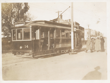 SECV Bendigo 14 at the Eaglehawk terminus