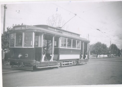 SECV Bendigo No.  3 at Quarry Hill