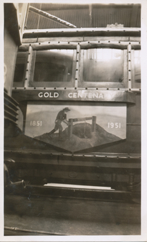SECV Bendigo 22 decorated for centenary of gold