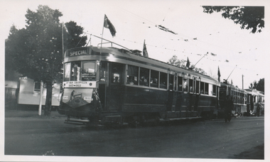 AETA Special trams Gold Centenary tram