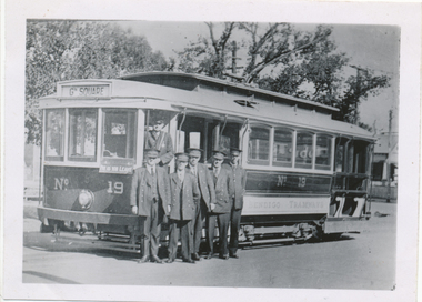 SECV Bendigo Bendigo tram No. 19