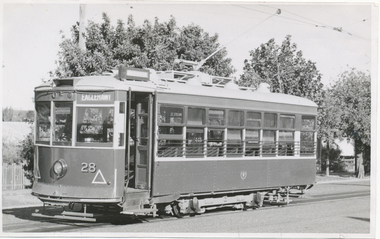 SECV Bendigo Birney No.28 at Quarry Hill