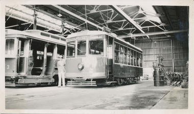 SECV  Bendigo Birney No. 11 at Bendigo depot