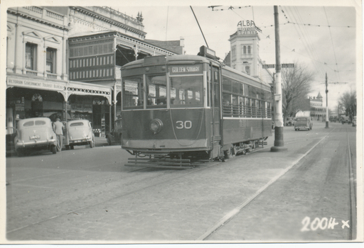 SECV Bendigo Birney No. 30 in High St Bendigo