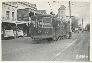SECV Bendigo Birney No. 30 in High St Bendigo