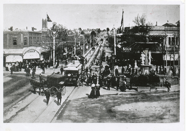 ESCo Bendigo No. 13  and a double deck trailer