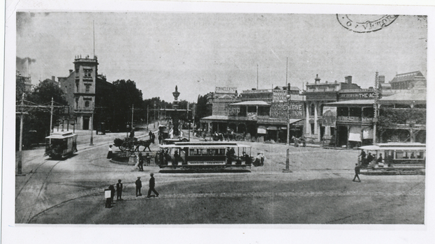 Charing Cross and ESCo tramcars