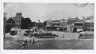 Charing Cross and ESCo tramcars