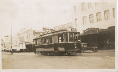 SECV Geelong tram 3 in Moorabool  St