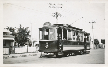 SECV Geelong No. 4 at the Chilwell terminus