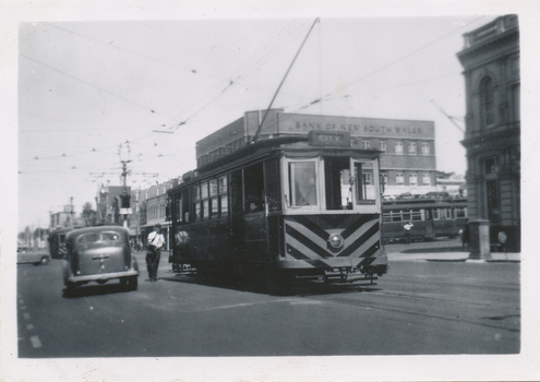 SECV Geelong tram 5 in Ryrie St.