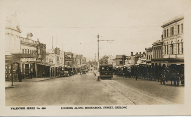 Moorabool St, Geelong with Birney No. 14