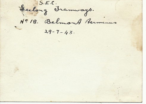 SECV Geelong 18 at Belmont