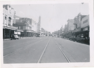 Geelong - Moorabool Street looking south from Malop St