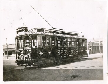 Geelong No. 23 decorated for the Centenary 