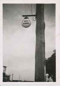SECV Geelong - illuminated terminal sign