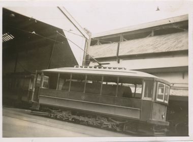 SECV Geelong scrubber at depot