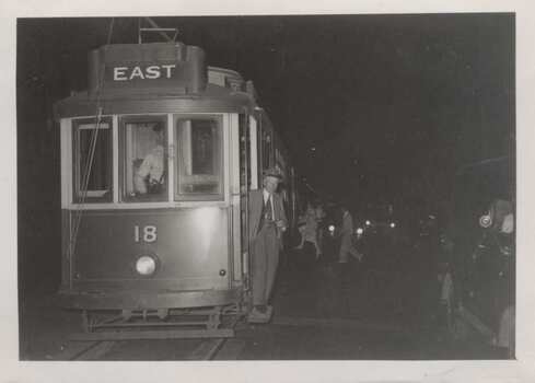 SECV Geelong - first set of tram line closure - 1