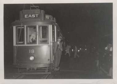 SECV Geelong - first set of tram line closure - 1