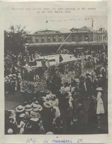 SECV Geelong - illustration of Geelong 4 as first official tram