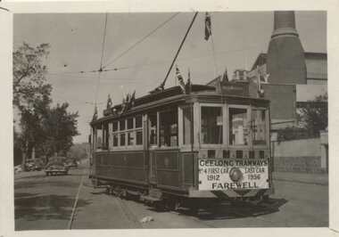 SECV Geelong, last official tram - set of 3