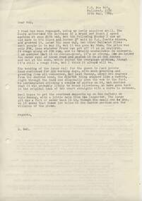 Document - Letter/s, Dave Macartney, 24/05/1980 12:00:00 AM