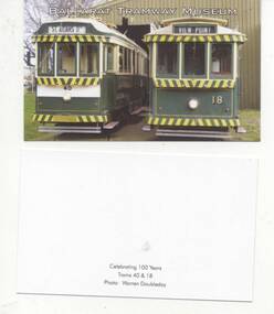 Ephemera - Membership Card/s, Ballarat Tramway Museum (BTM), 2013