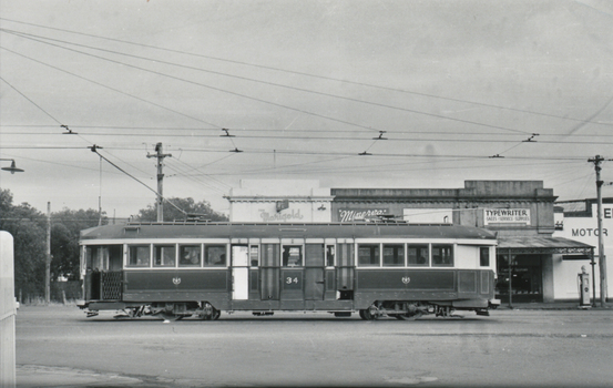 SECV Geelong Tram No. 34