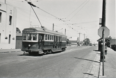 Postcard, SEC Geelong Tram No. 35