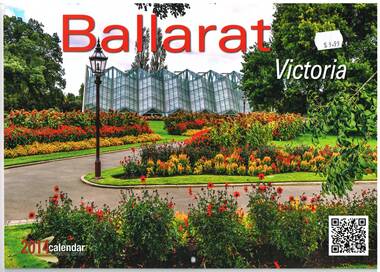 Document - Calendar, Bartell Calendars NSW, "Ballarat Victoria", 2013