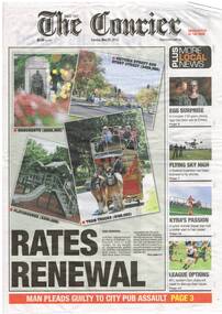Newspaper, The Courier Ballarat, "Rates Renewal", 27/05/2014 12:00:00 AM