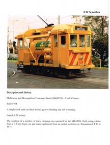 Document - Report, Department of Infrastructure, Report - Scrubber No. 8