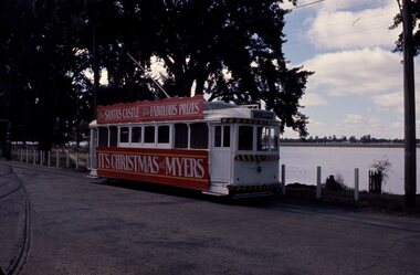 Slide - Ballarat Tram 14 - Xmas, Chas Bevan, 19/12/1970 12:00:00 AM