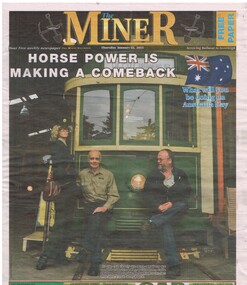 Newspaper, The Miner, "Horse Power is Making a Comeback", 22/01/2015 12:00:00 AM
