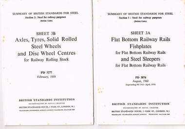 Pamphlet, British Engineering Standards Association, British Standards Institution, 1959 - 1960