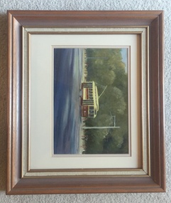 Painting - Framed Painting, Alan Dixon, c2001