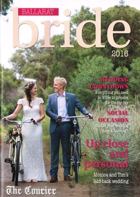 Magazine, The Courier Ballarat, "Ballarat bride 2016", May. 2016