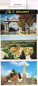 Postcard - Folder set, John Sands and Co, "City of Ballarat", c1950
