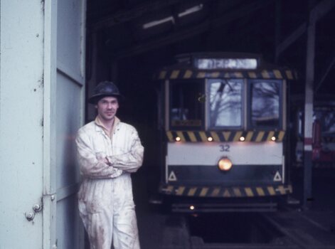 showing various workers at the depot