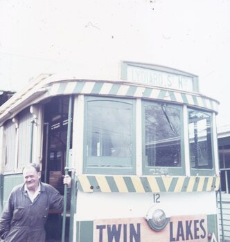 showing various workers at the depot