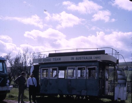  "1st Horse Tram in Australia (1860) 
