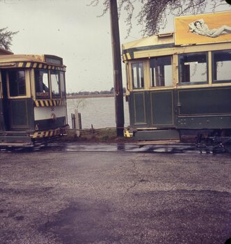 Loading Ballarat 37 for Sydney tram museum.