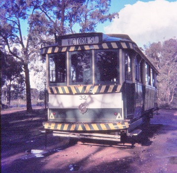 Tram No. 32 at the Maryborough