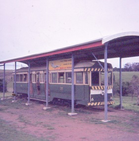 Tram No. 39 at the Lions Pa rk, Lismore