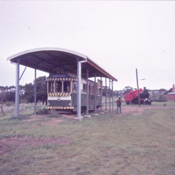 Tram No. 39 at the Lions Pa rk, Lismore