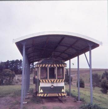 Tram No. 39 at the Lions Pa rk, Lismore