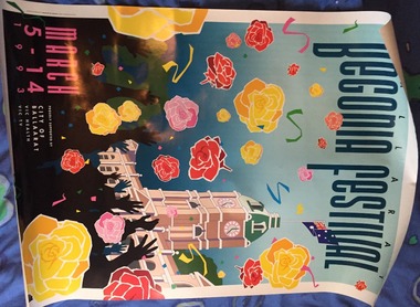 Poster, City of Ballarat Begonia Festival Committee, Begonia Festival program, 1993