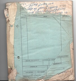 Administrative record - Log book, Diary, Form/s, State Electricity Commission of Victoria (SECV), 1950 to 1951
