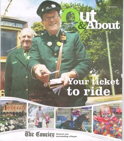 Newspaper, The Courier Ballarat, "Out and About - Spring 2017", Aug. 2017