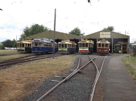 BTM Trams on the depot fan 